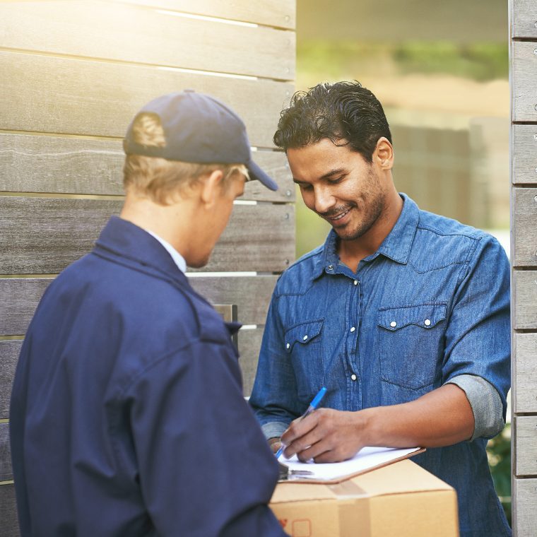 A ParcelMatch support agent helping a customer